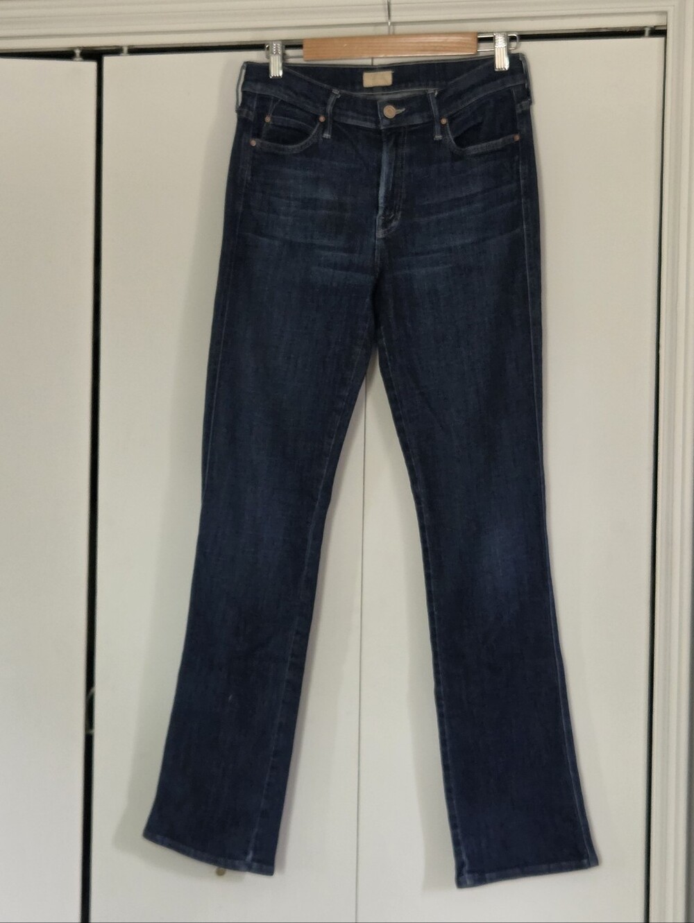 MOTHER The Rascal Dark Indigo Jeans